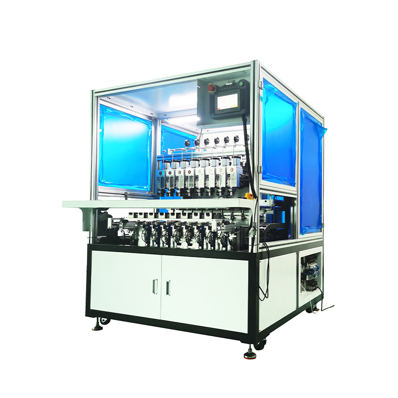 Full-automatic 8-axis line winding machine assembly line