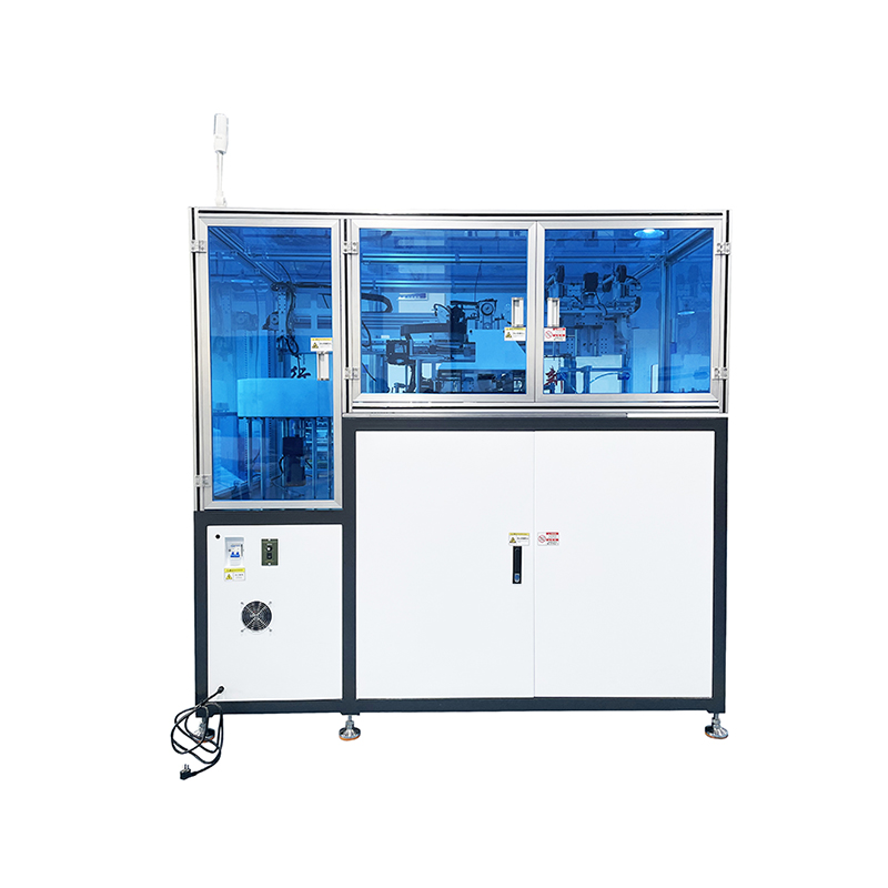 Full-automatic four-axis differential mode/differential mode long wire winding machine