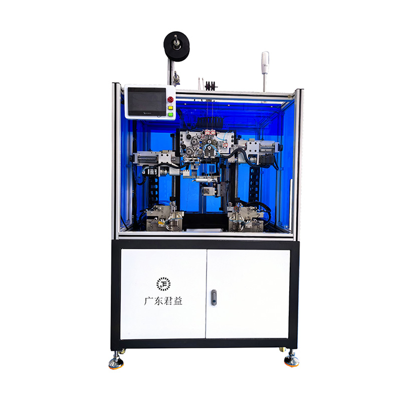 Fully automatic single-shaft double-arm winding machine